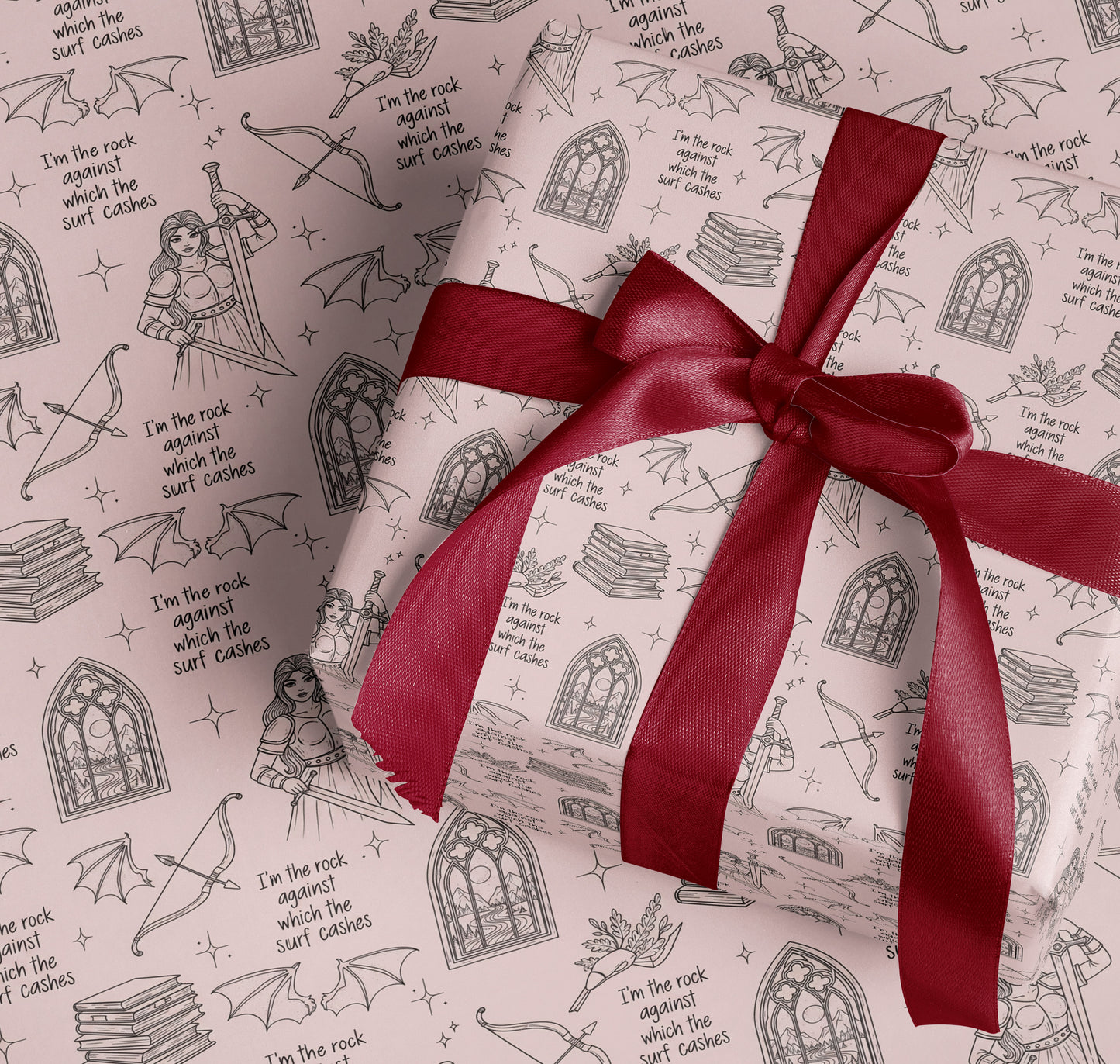 Nesta Wrapping Paper - MagicMerchEmporium