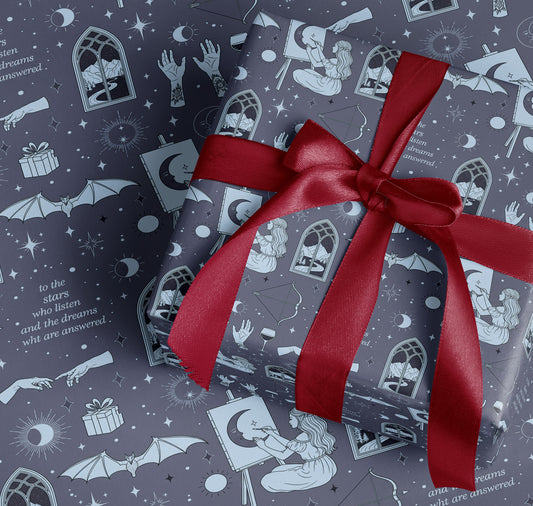 Feyre Wrapping Paper - MagicMerchEmporium