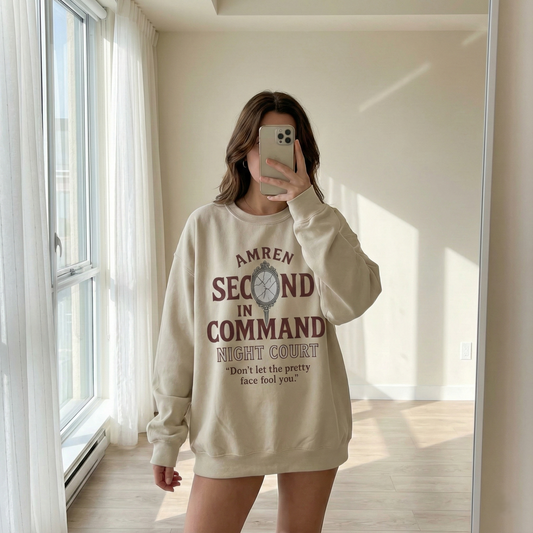 ACOTAR Amren Night Court Crewneck