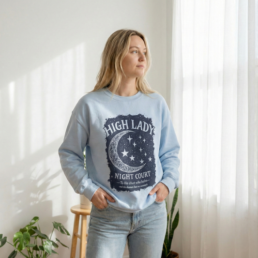 High Lady Crescent Moon Sweatshirt