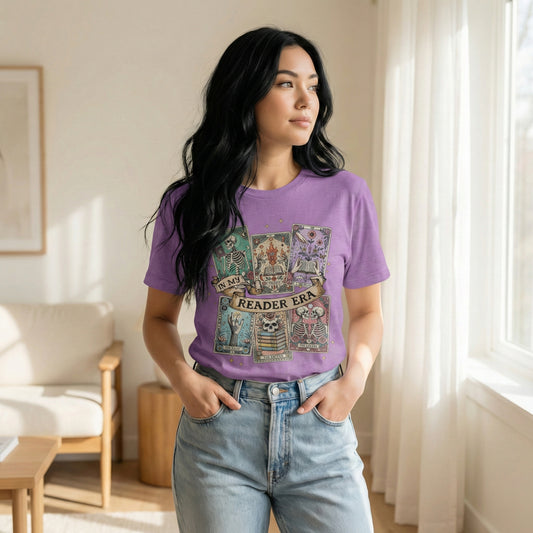 Halloween Tarot Book Club Tee
