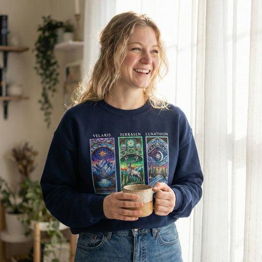 Velaris, Terrasen, Lunathion Sweatshirt