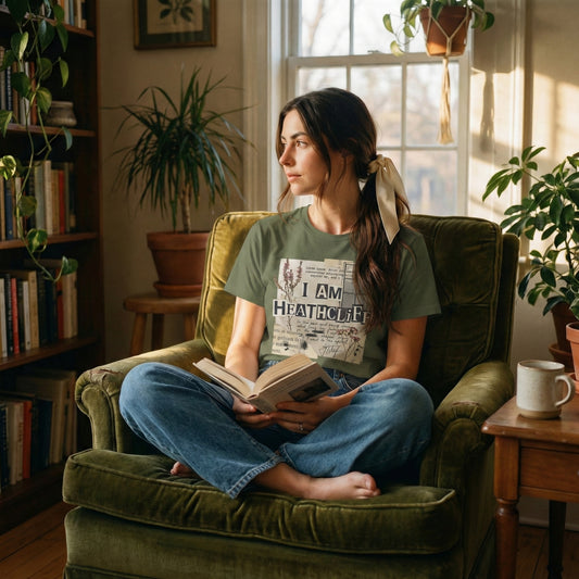 The "I Am Heathcliff" Collage Tee