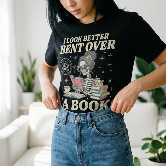 Smut Reader Skeleton Tee