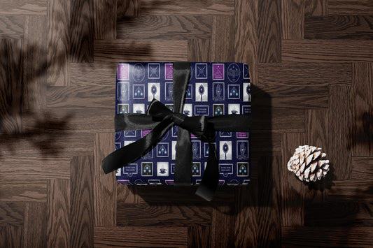 Luxury ACOTAR Velaris Wrapping Paper - MagicMerchEmporium