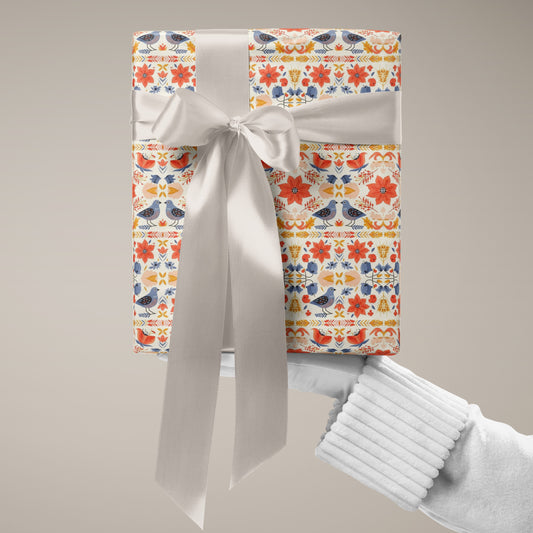 Scandinavian Holiday Wrapping Paper