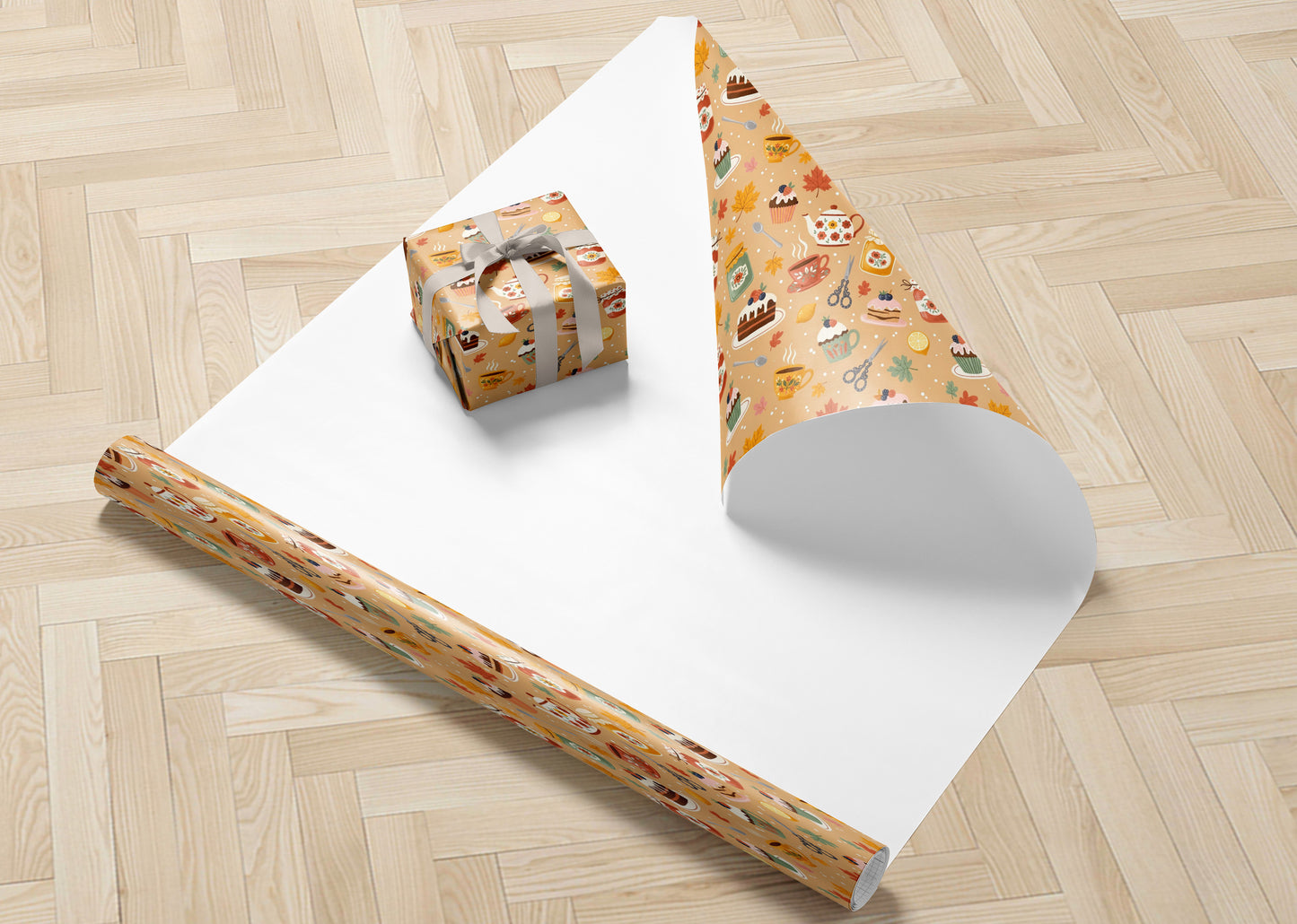 Holiday Dessert Wrapping Paper
