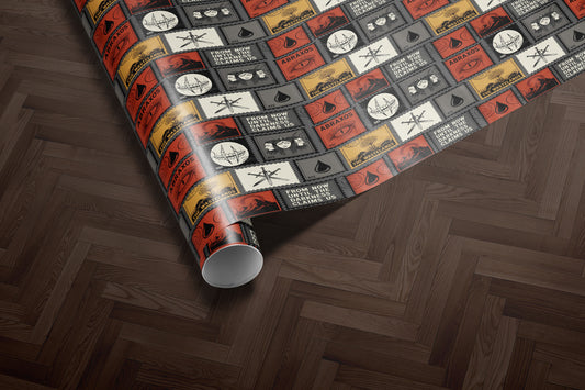 Abraxos Wastelands Wrapping Paper - MagicMerchEmporium