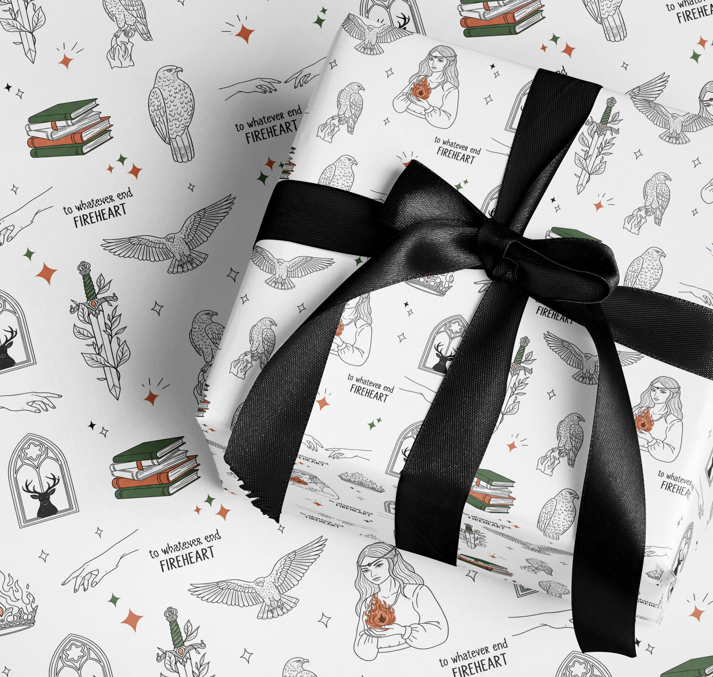 Light To Whatever End Wrapping Paper - MagicMerchEmporium