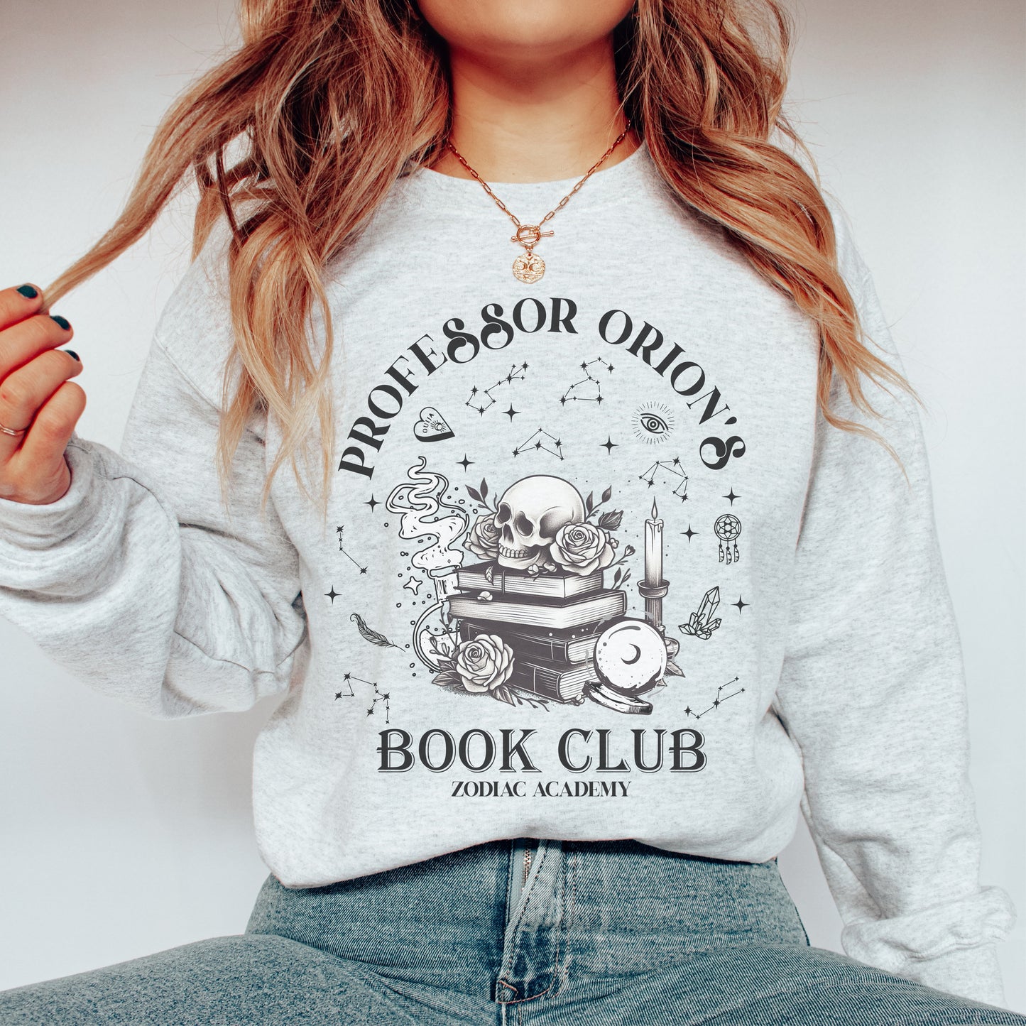 Professor Orion's Book Club - Zodiac Academy Sweatshirt