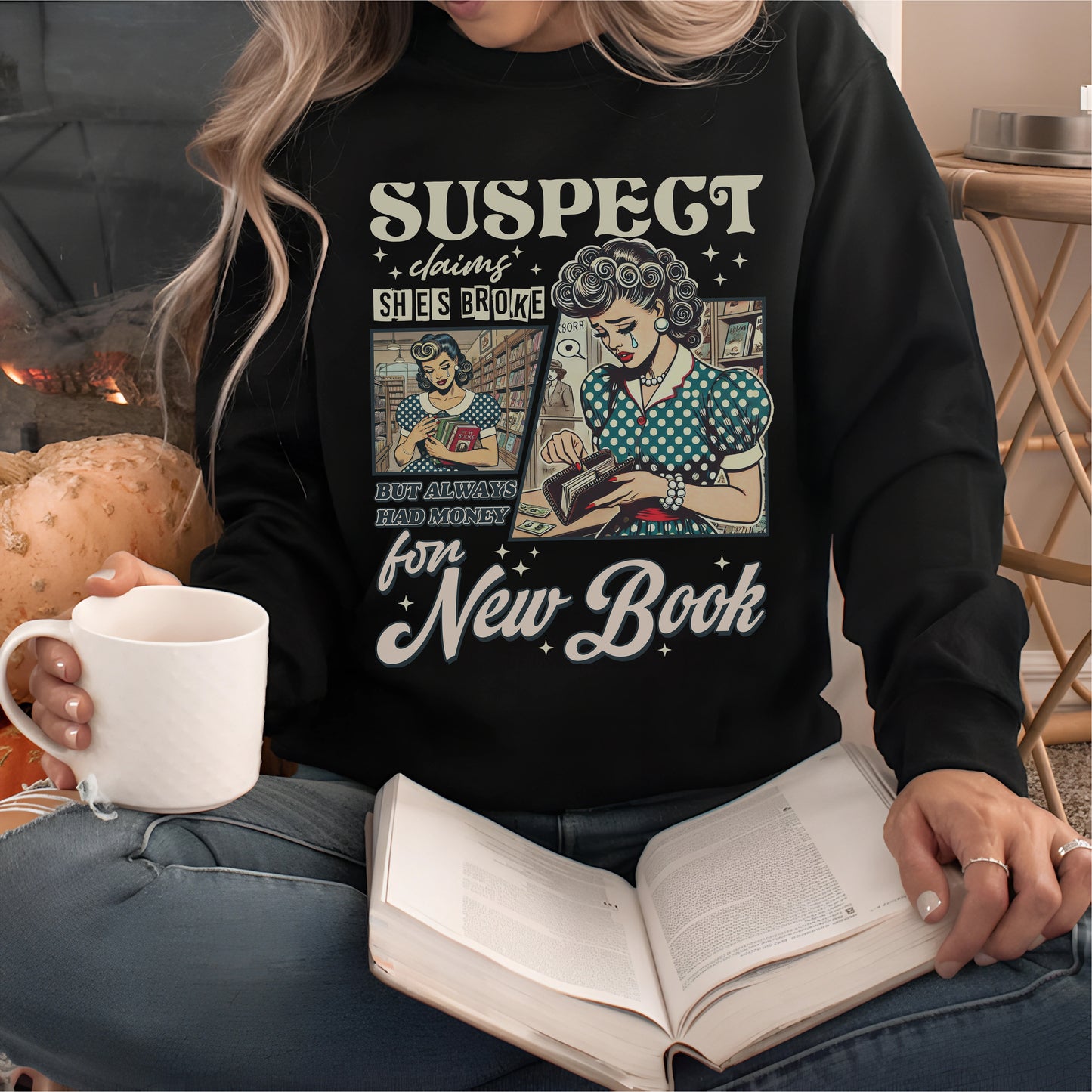 Suspect Claims Sweatshirt