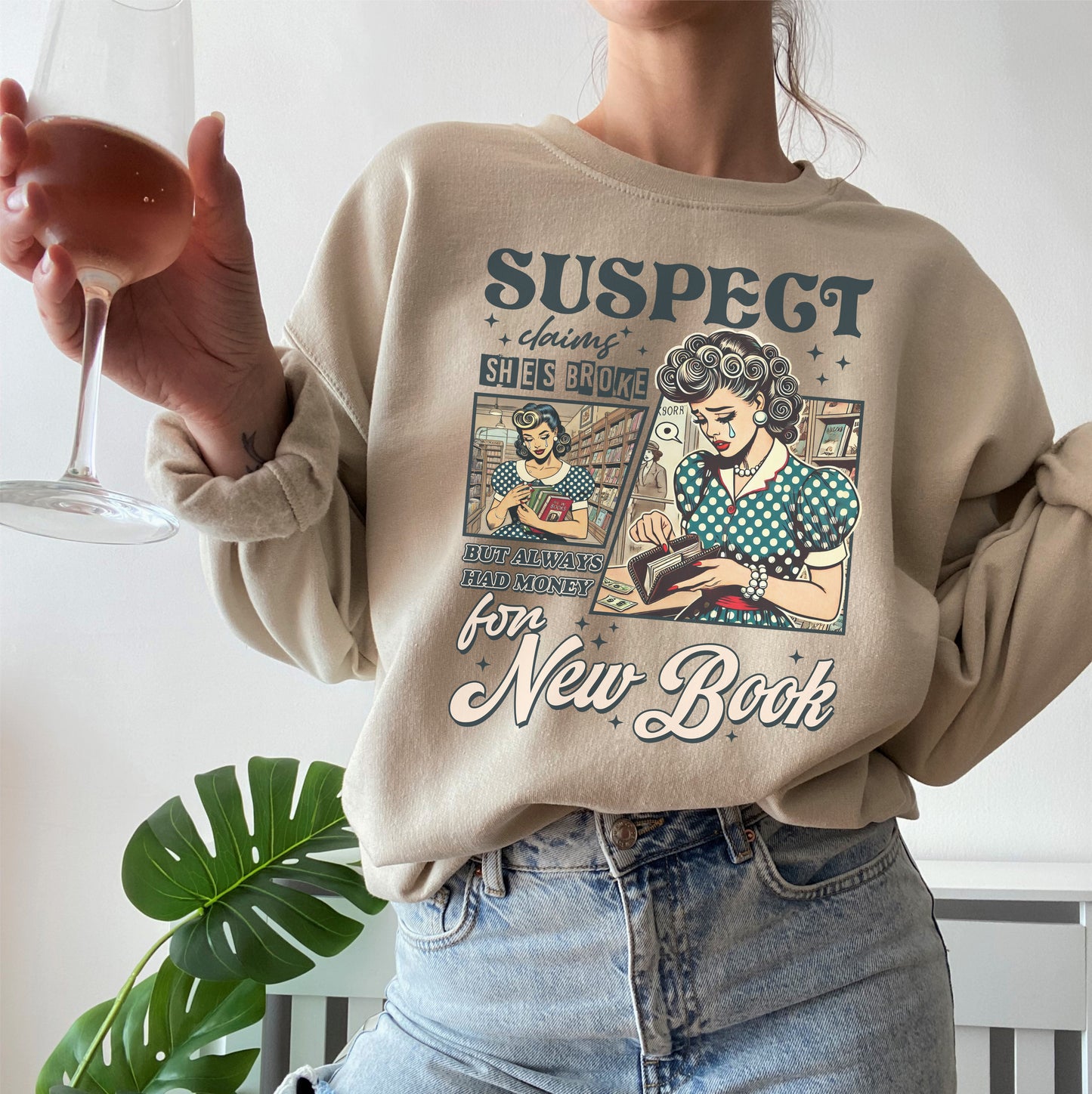 Suspect Claims Sweatshirt