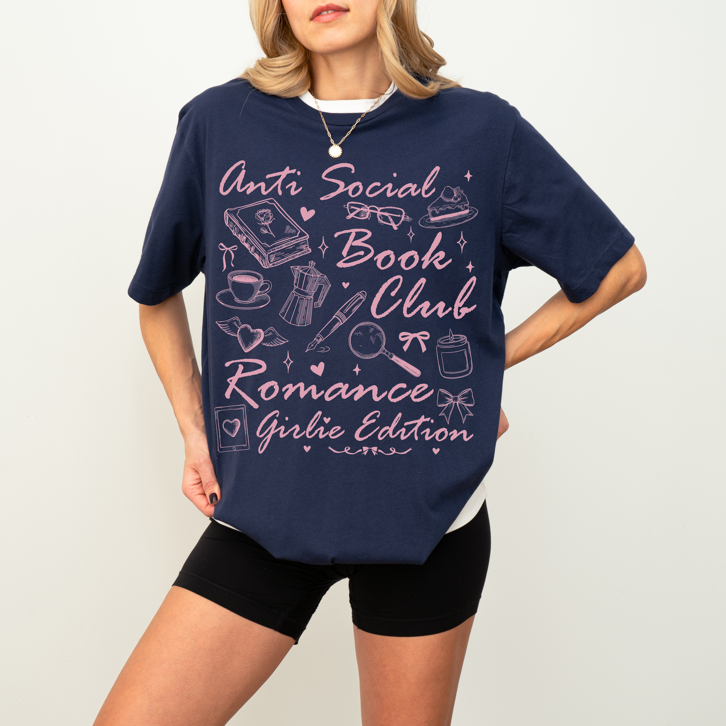 Anti-Social Book Club Tee