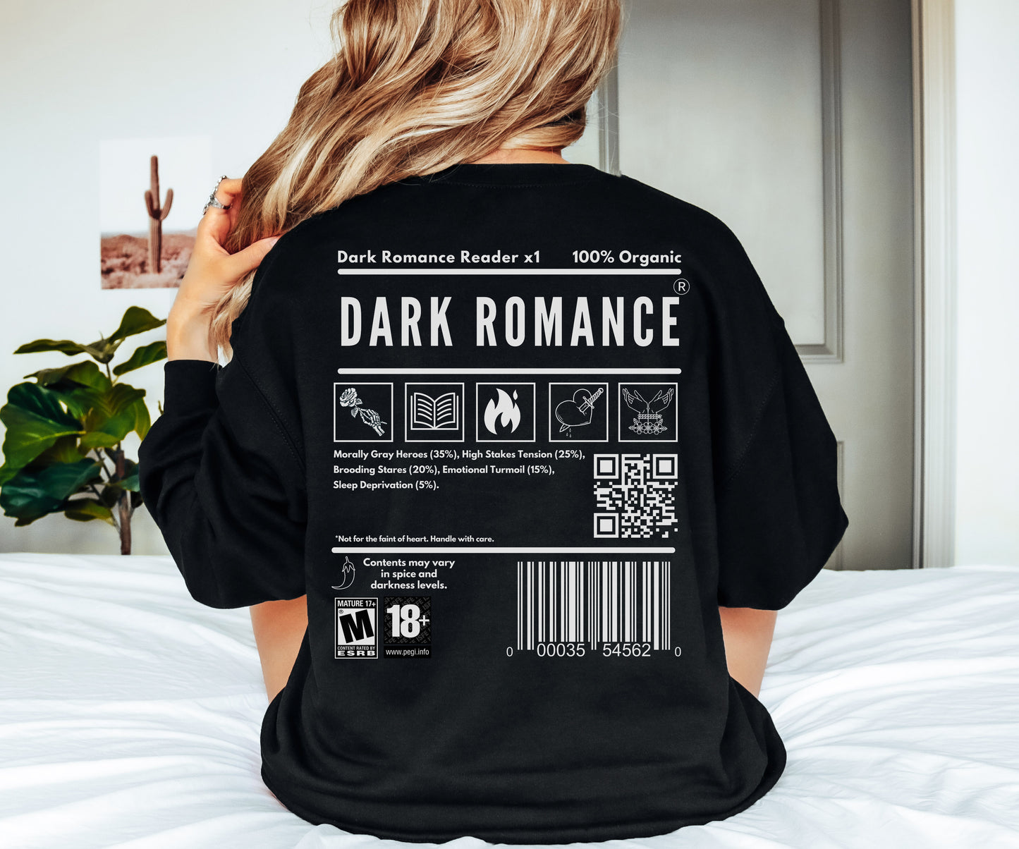 DARK ROMANCE READER Sweatshirt