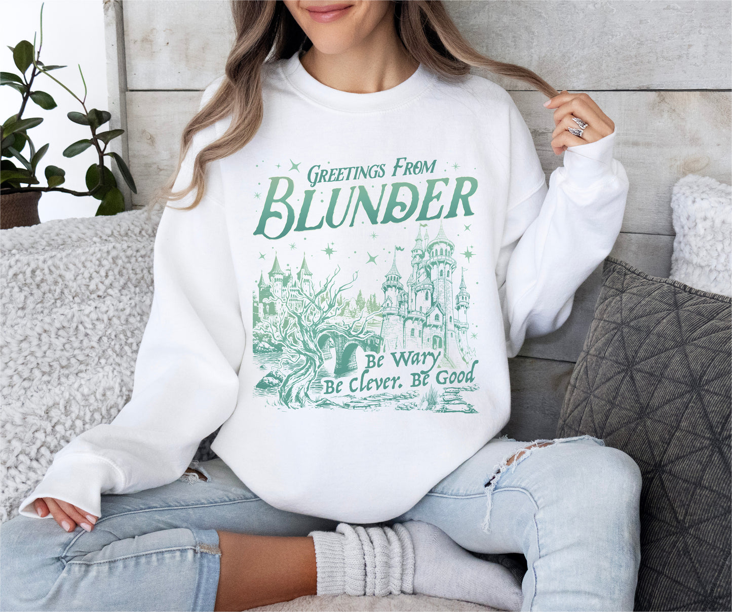 Greetings from Blunder Sweatshirt