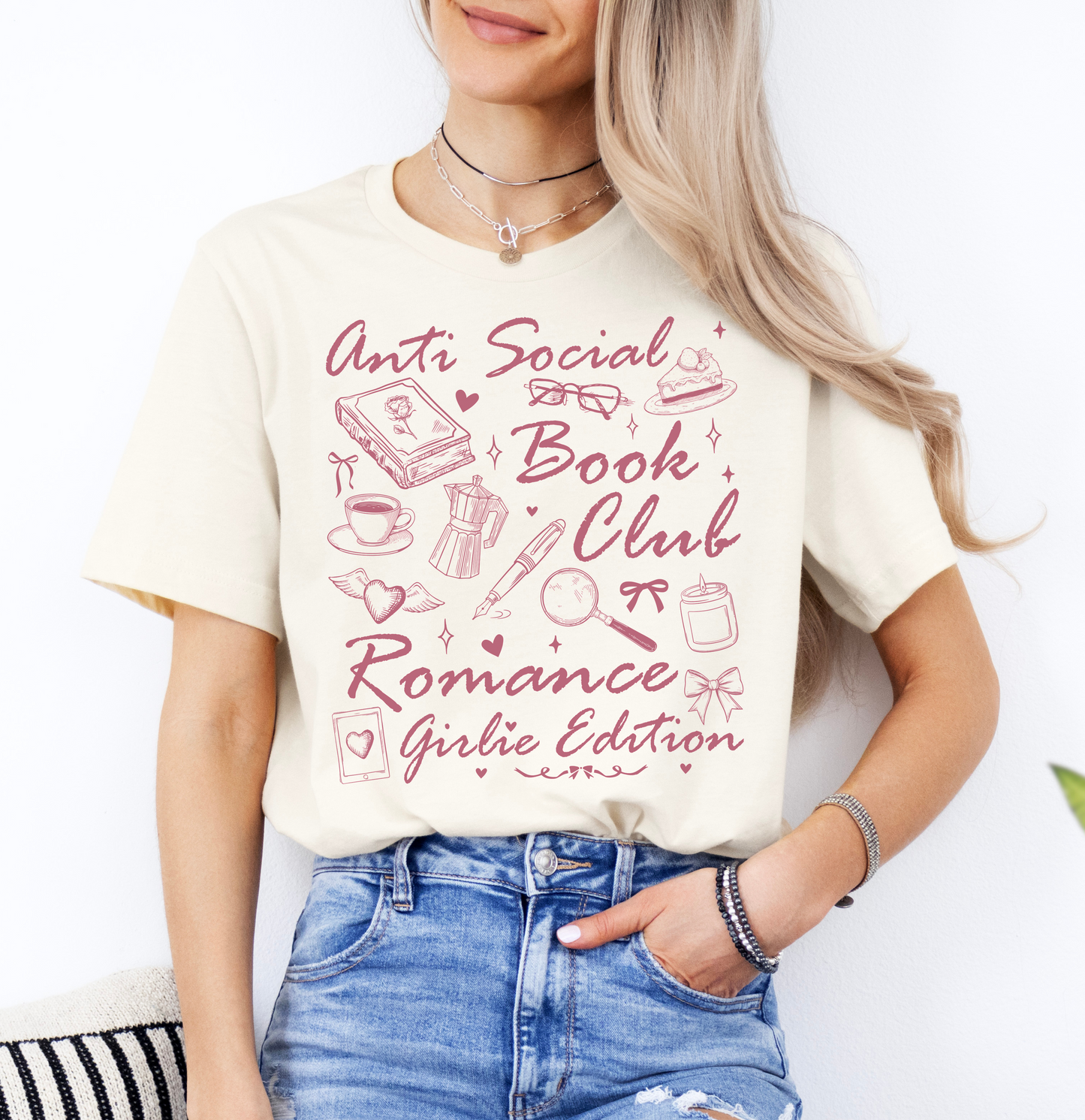 Anti-Social Book Club Tee