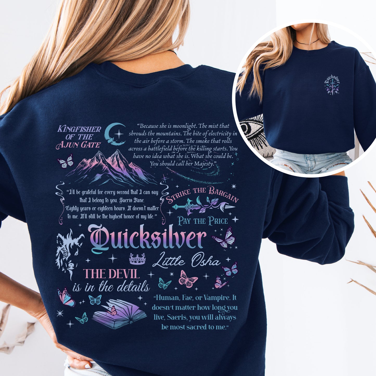 🦋 Quicksilver “Little Osha” Sweatshirt 🌙