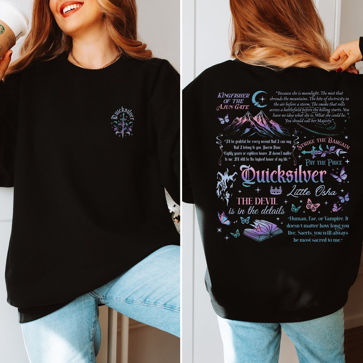 🦋 Quicksilver “Little Osha” Sweatshirt 🌙