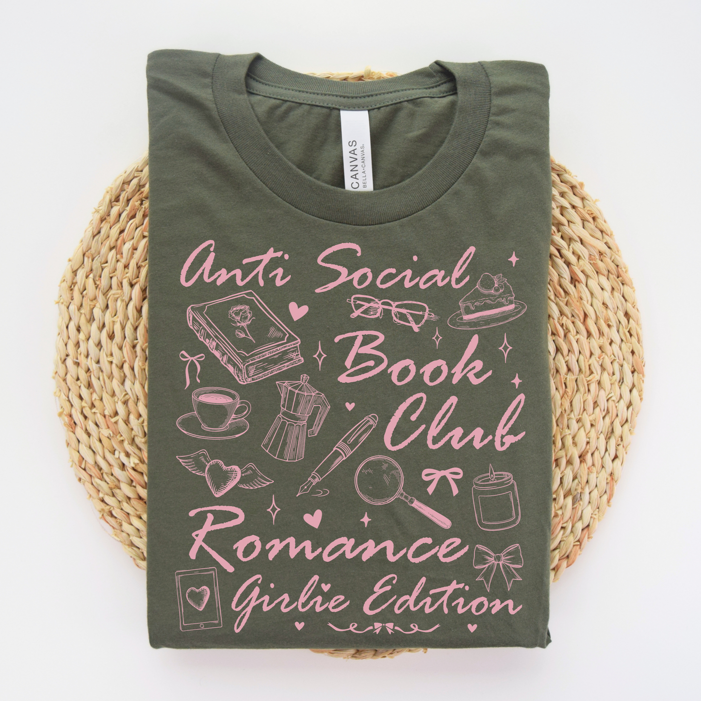 Anti-Social Book Club Tee