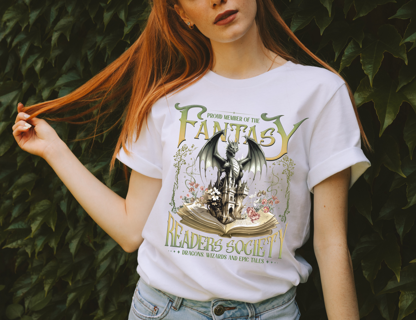 Fantasy Book Lover Tee