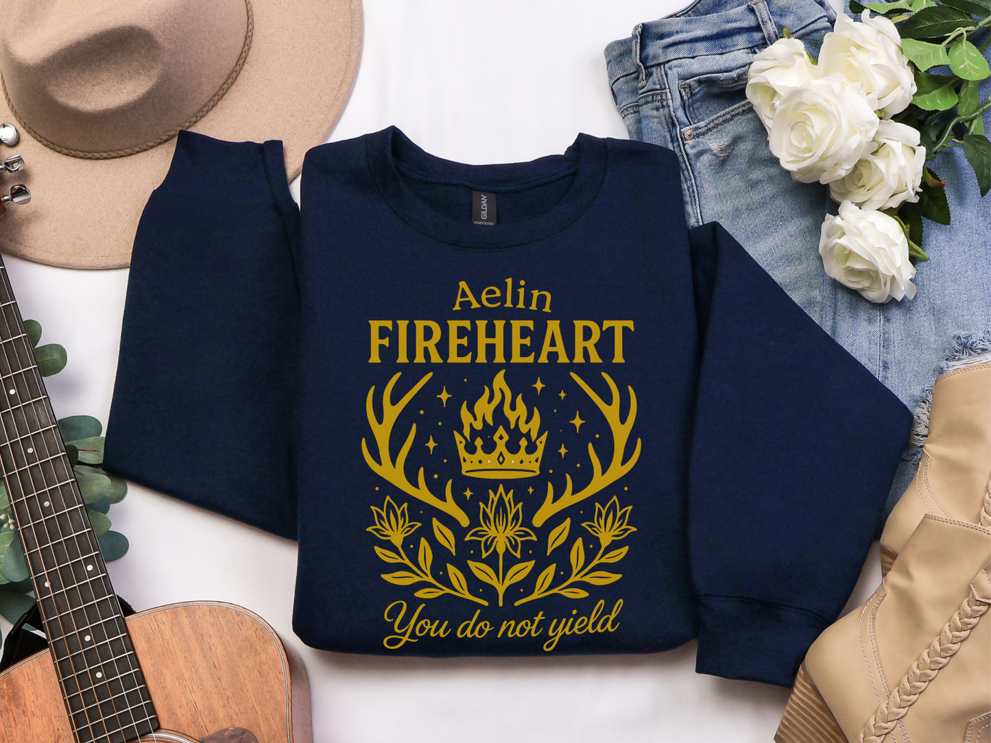 Fireheart Throne of Glass Sweater