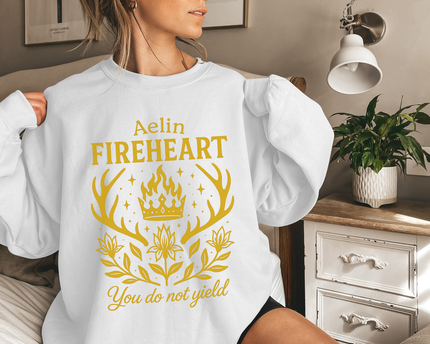 Fireheart Throne of Glass Sweater