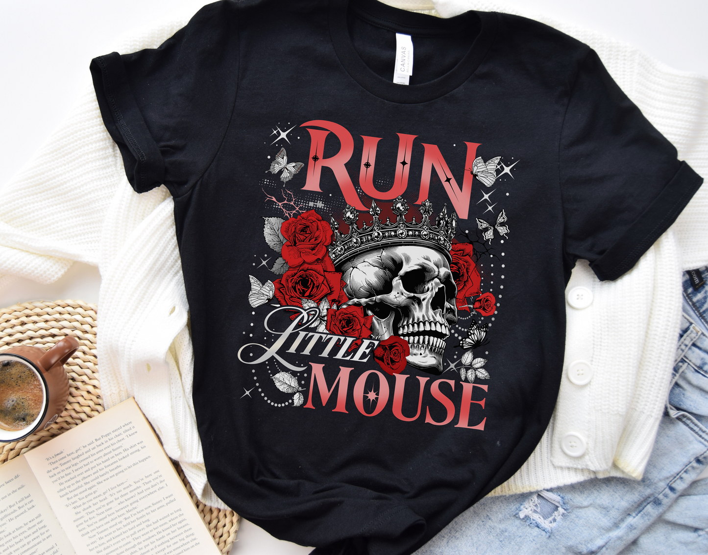 “Haunting Adeline” Zaddy Romance Tee