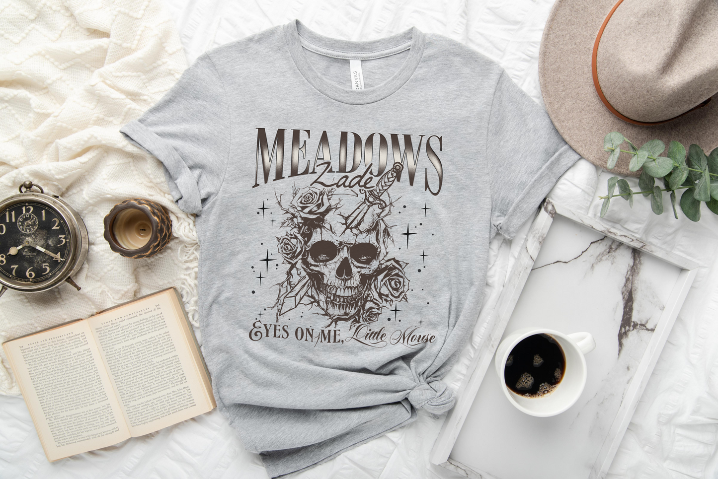 Zade Meadows Skull & Roses Tee