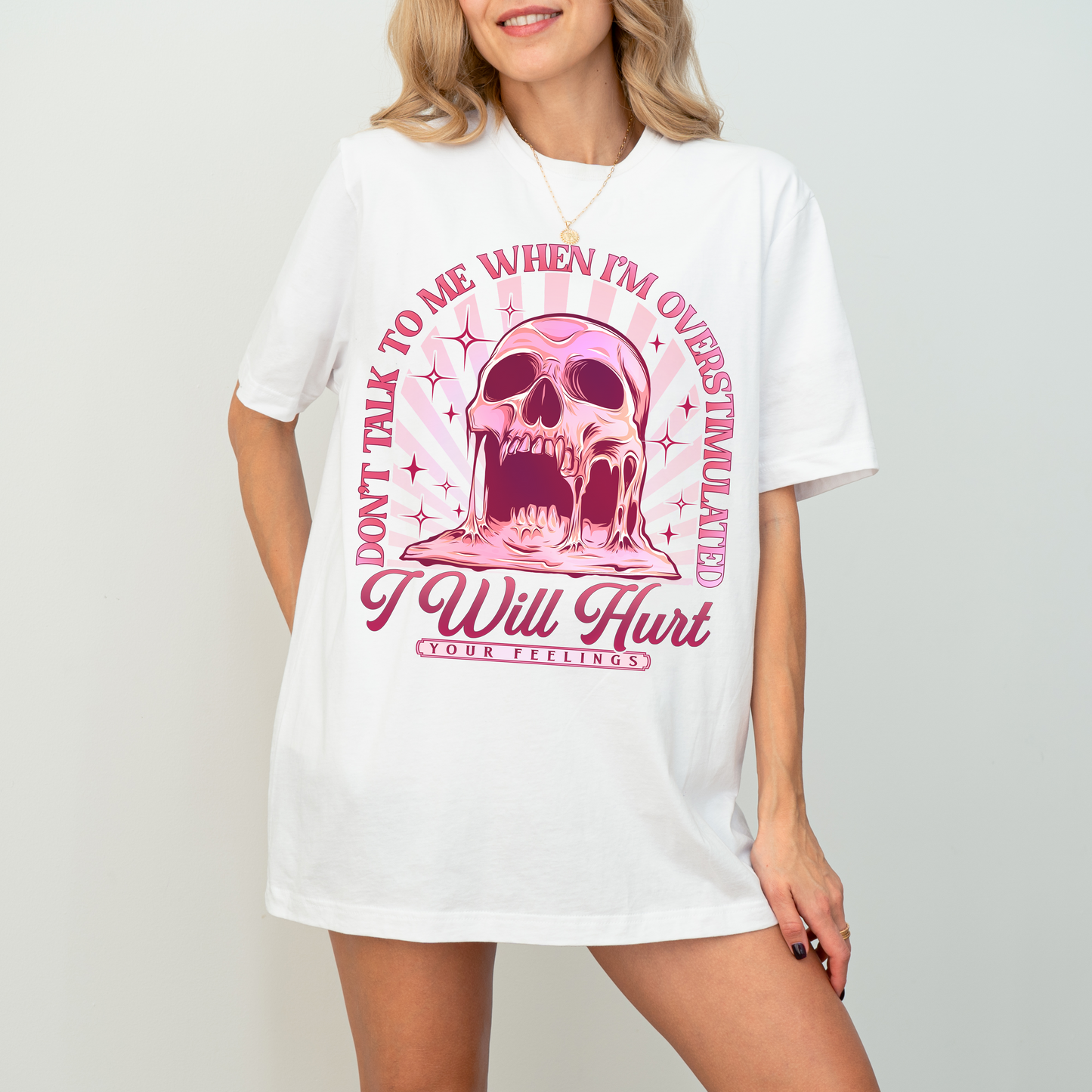 Overstimulated & Unbothered Tee