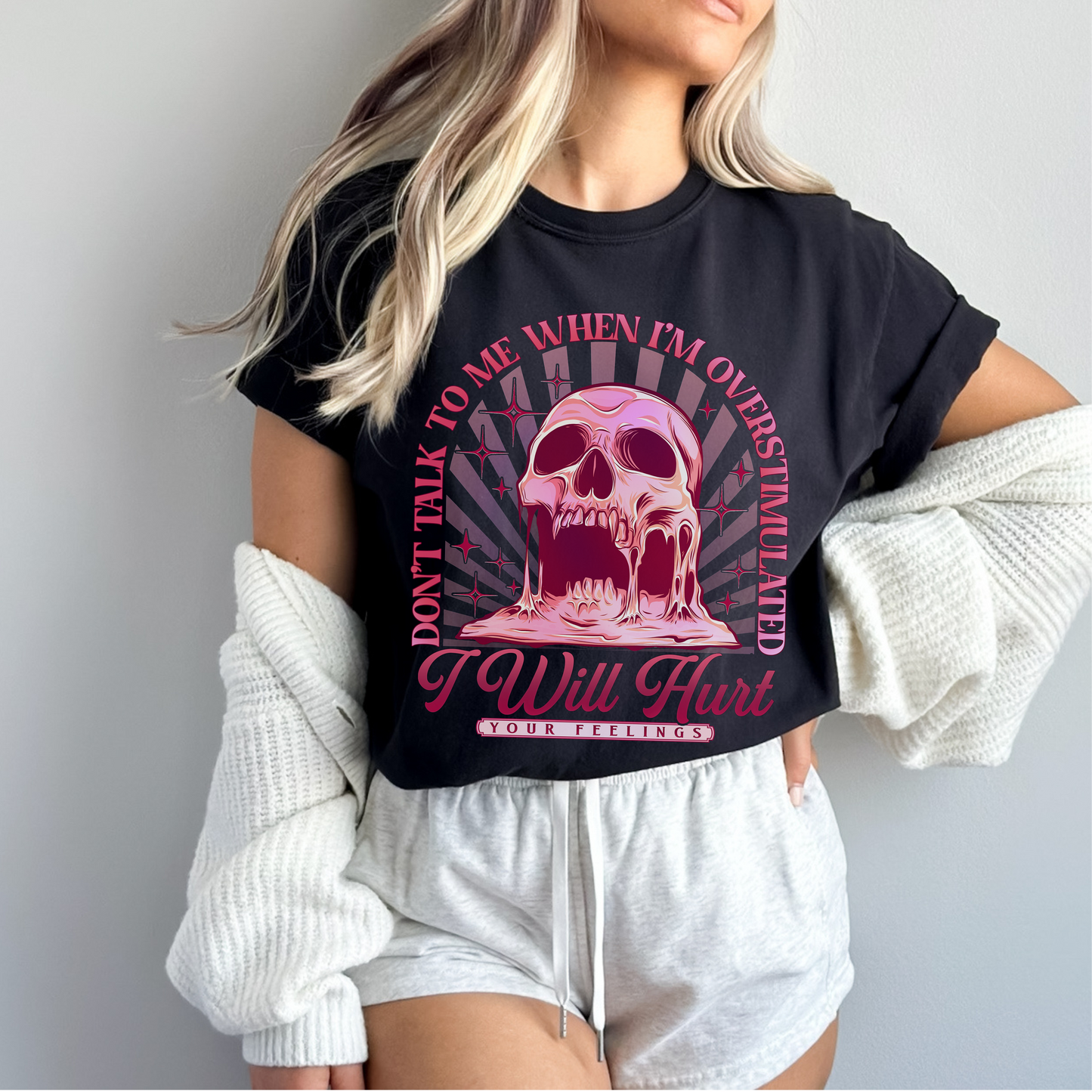 Overstimulated & Unbothered Tee