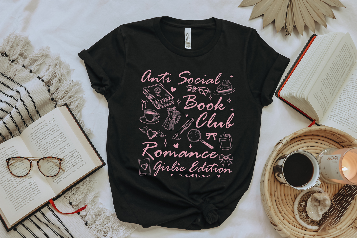 Anti-Social Book Club Tee