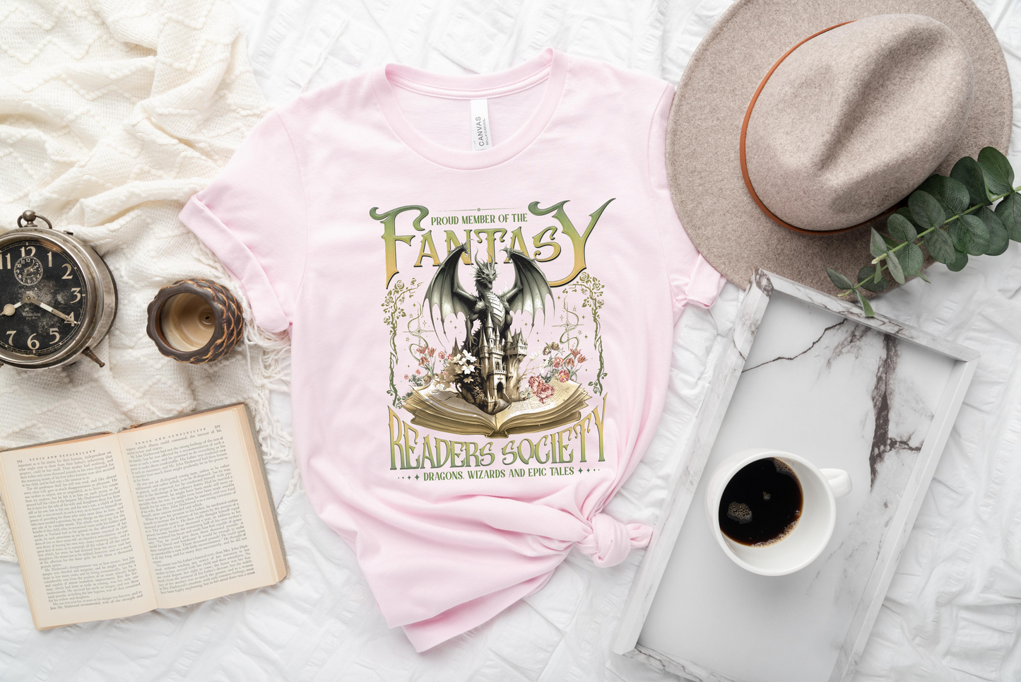 Fantasy Book Lover Tee