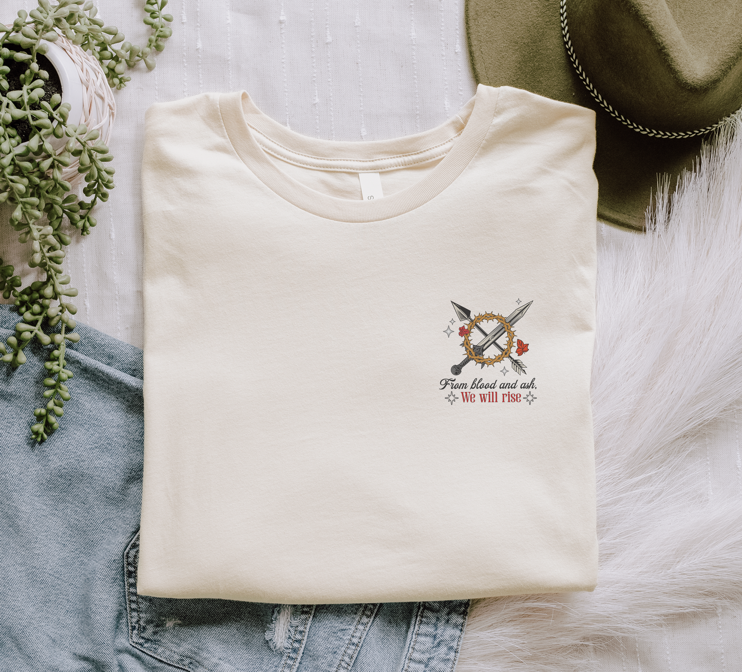 Casteel & Poppy Love Quote Tee