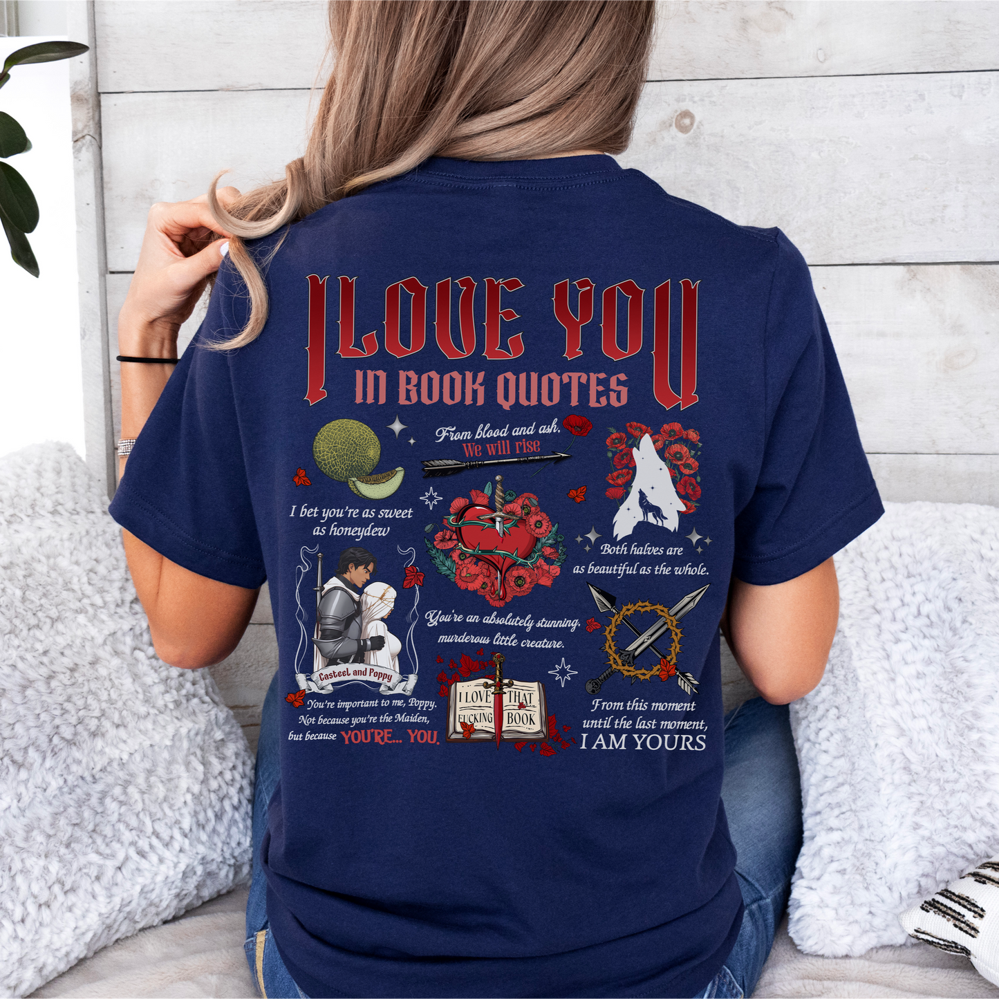 Casteel & Poppy Love Quote Tee