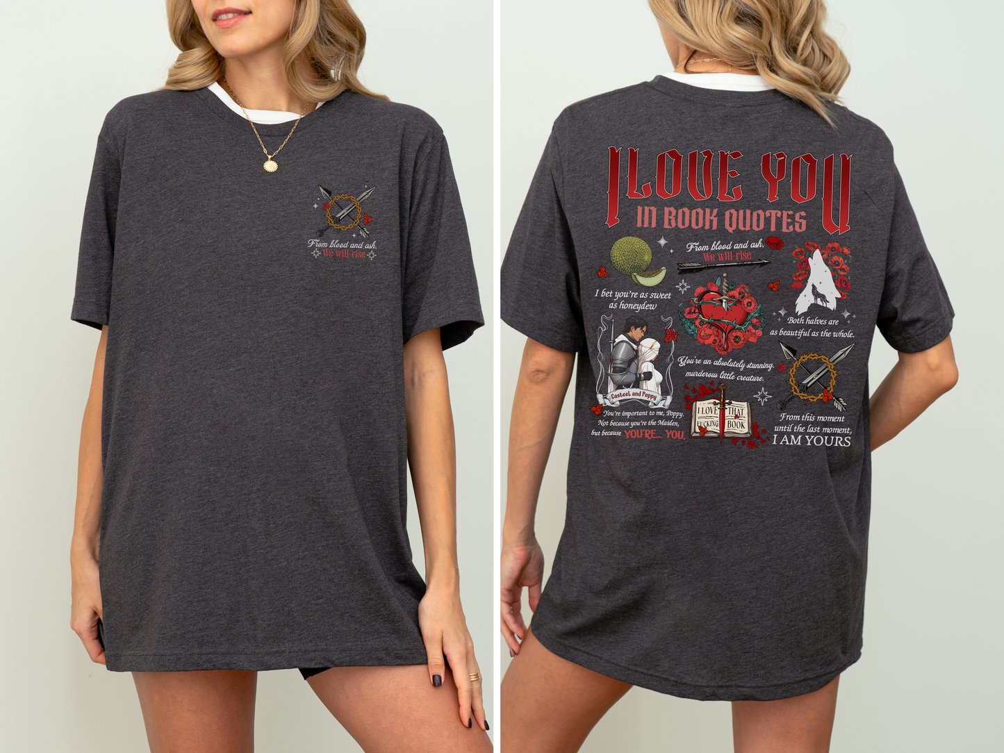Casteel & Poppy Love Quote Tee