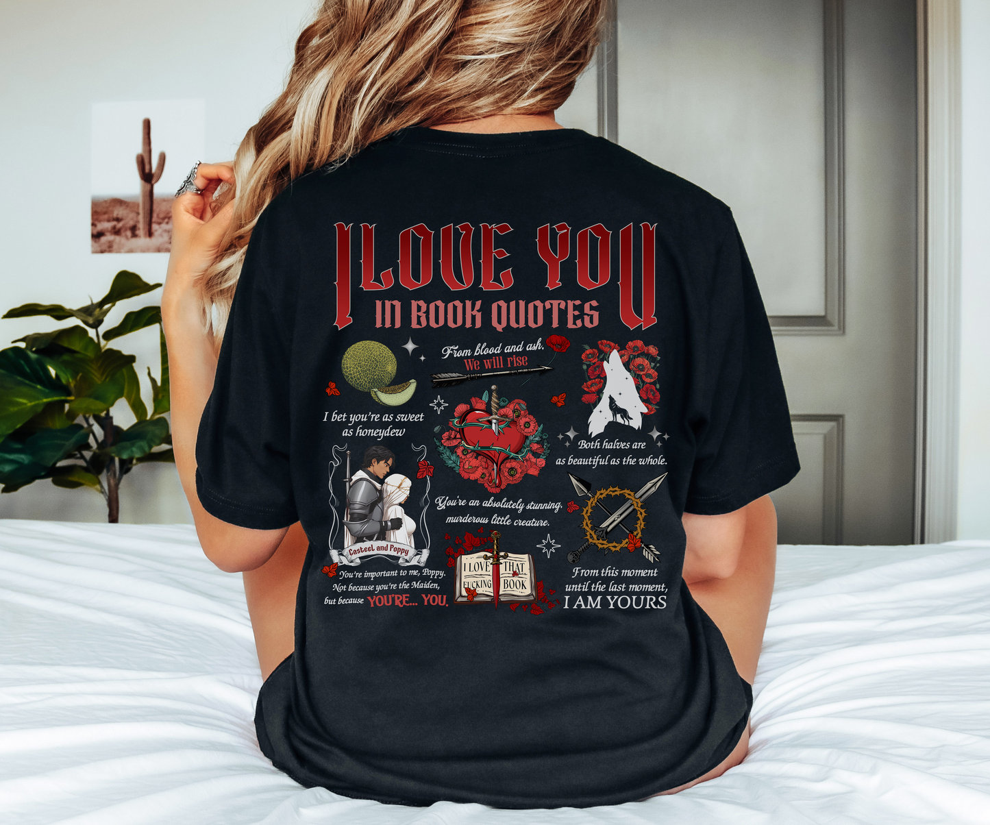 Casteel & Poppy Love Quote Tee