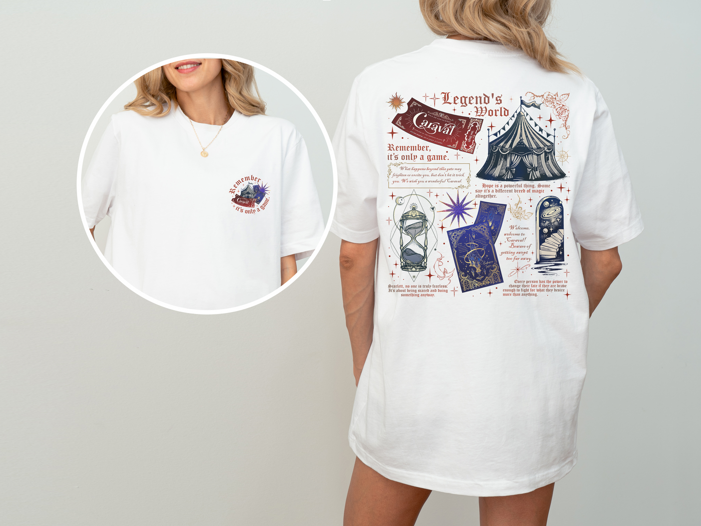 Caraval Legend’s World Tee