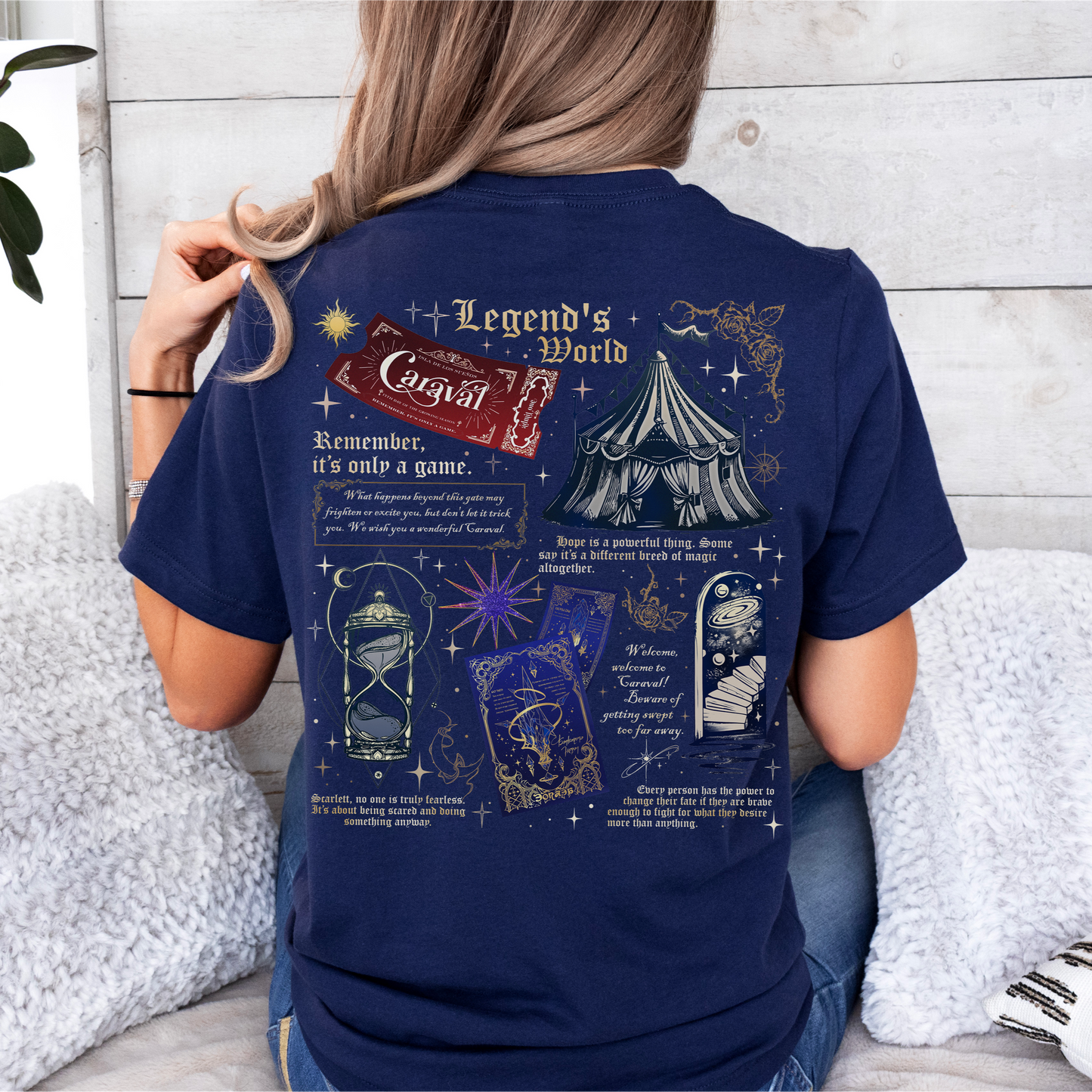 Caraval Legend’s World Tee