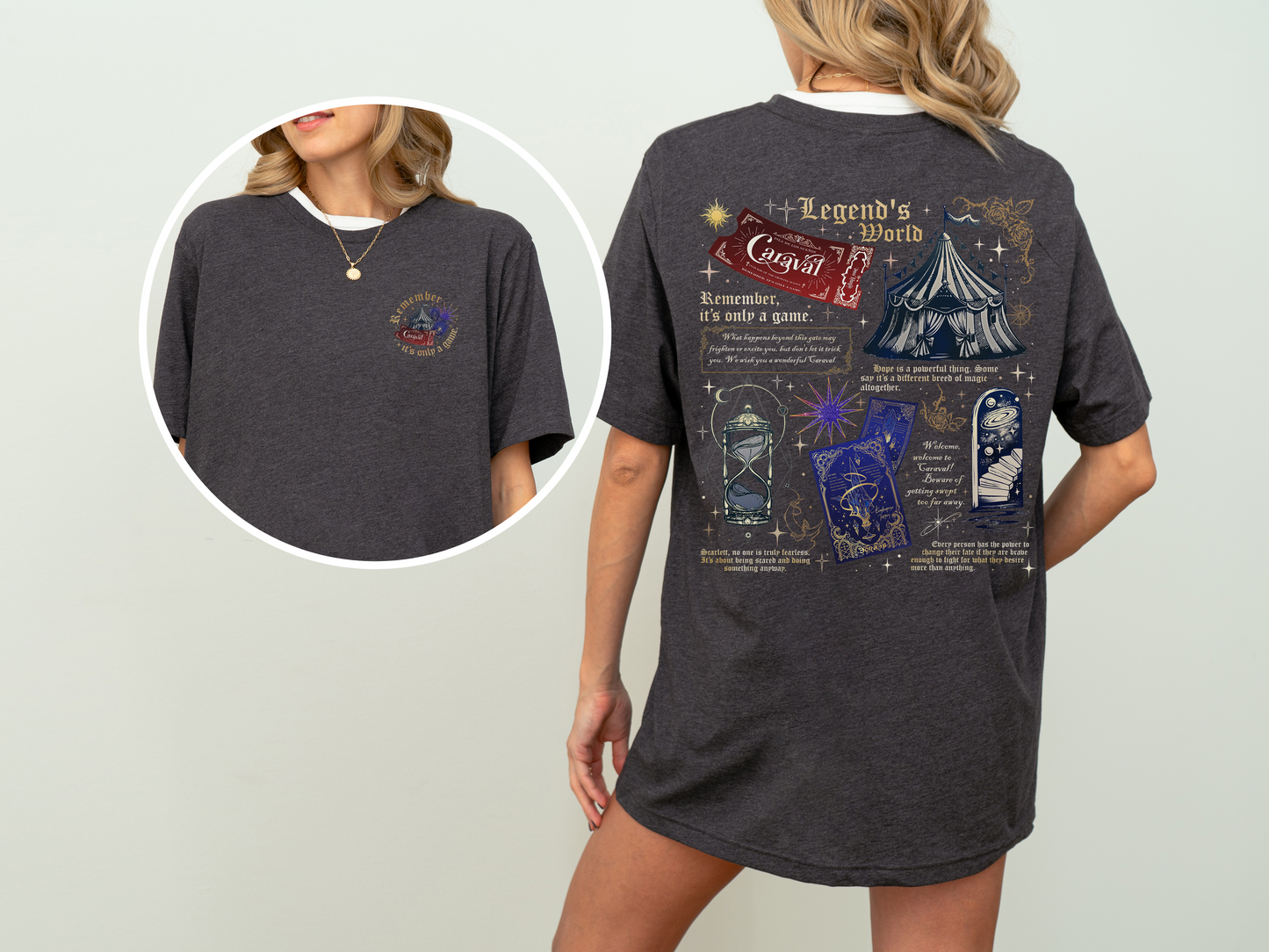 Caraval Legend’s World Tee