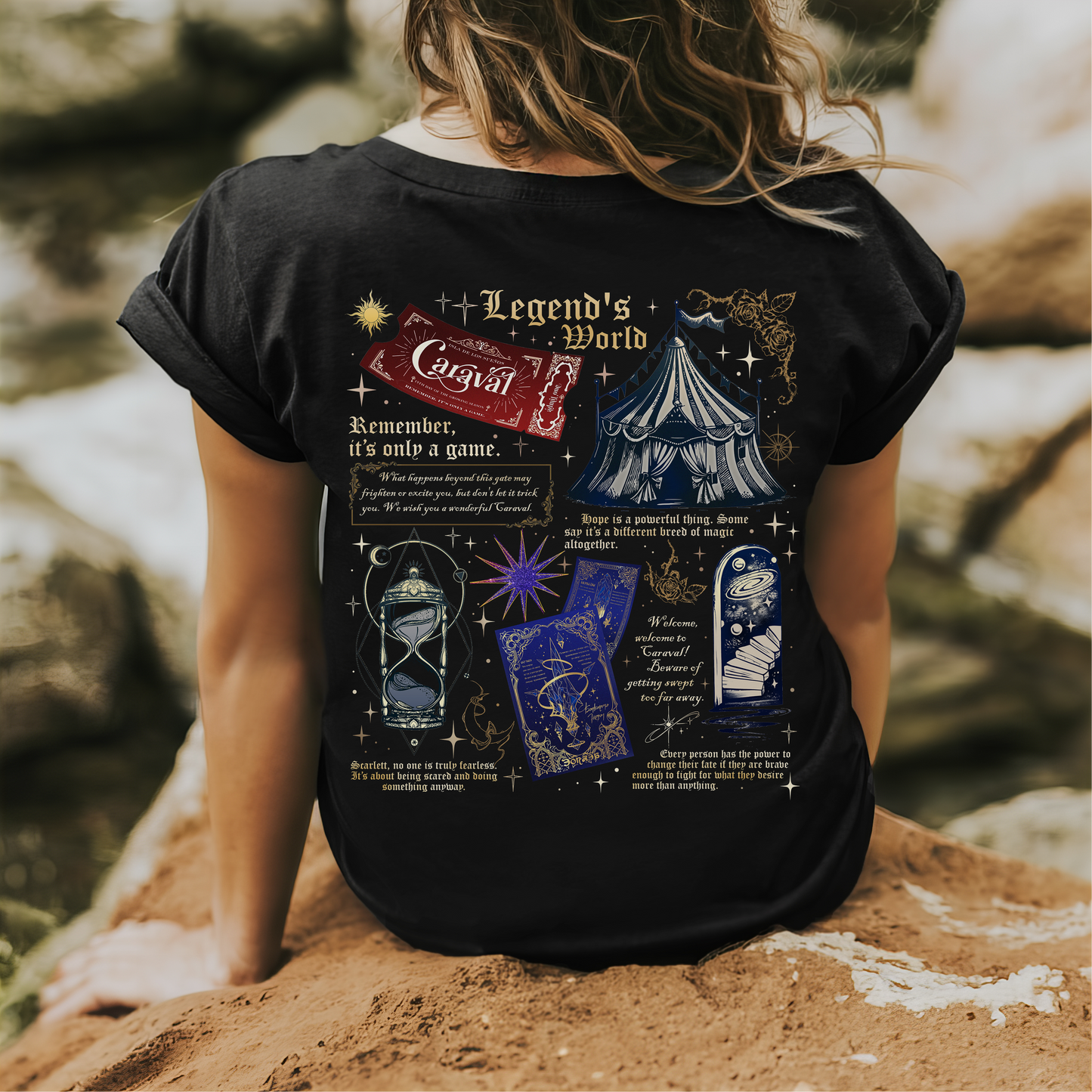 Caraval Legend’s World Tee