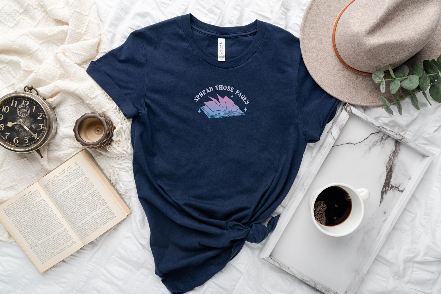 Spread Those Pages Tee