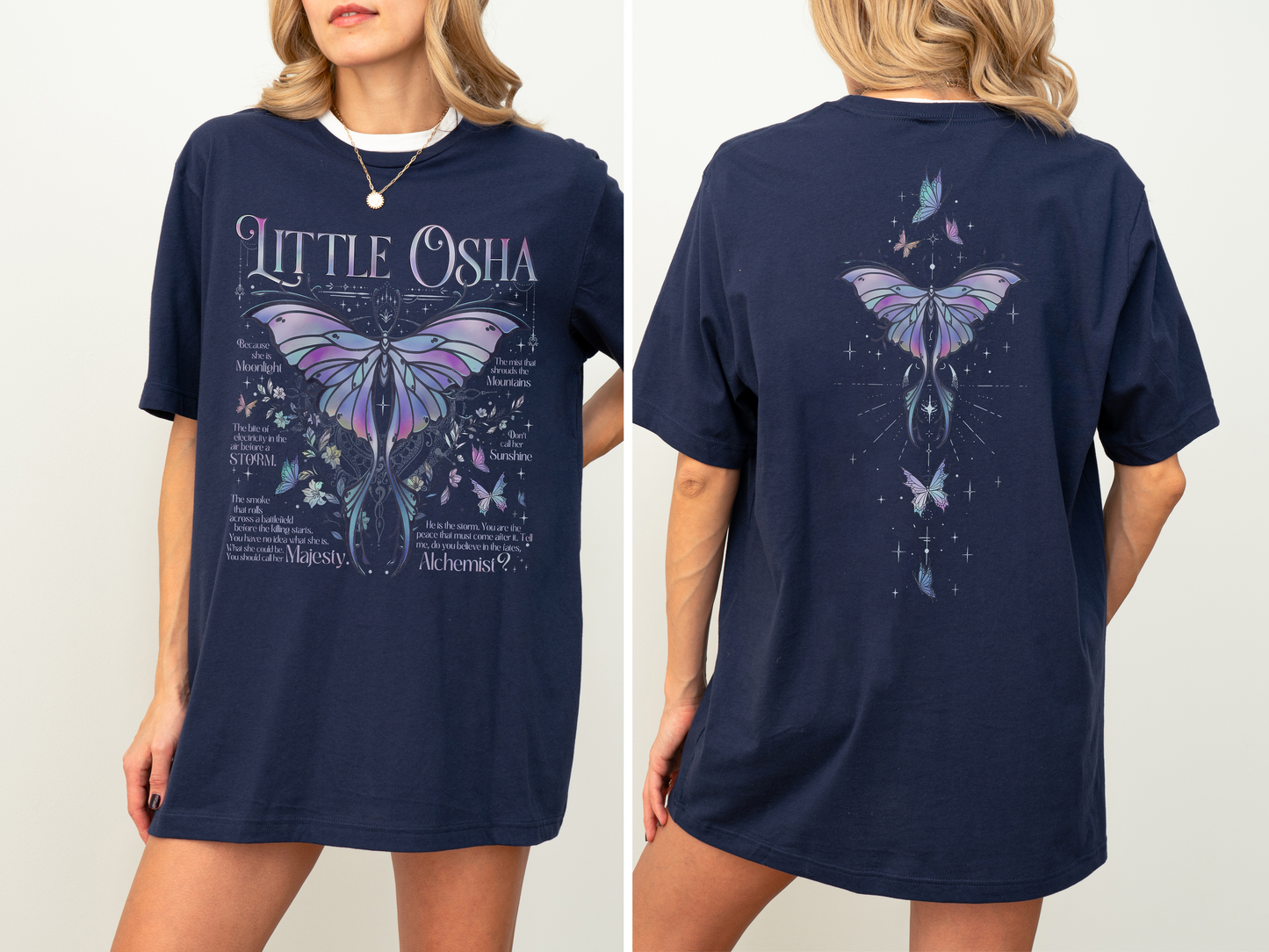 The Butterfly of Storm & Moonlight Tee