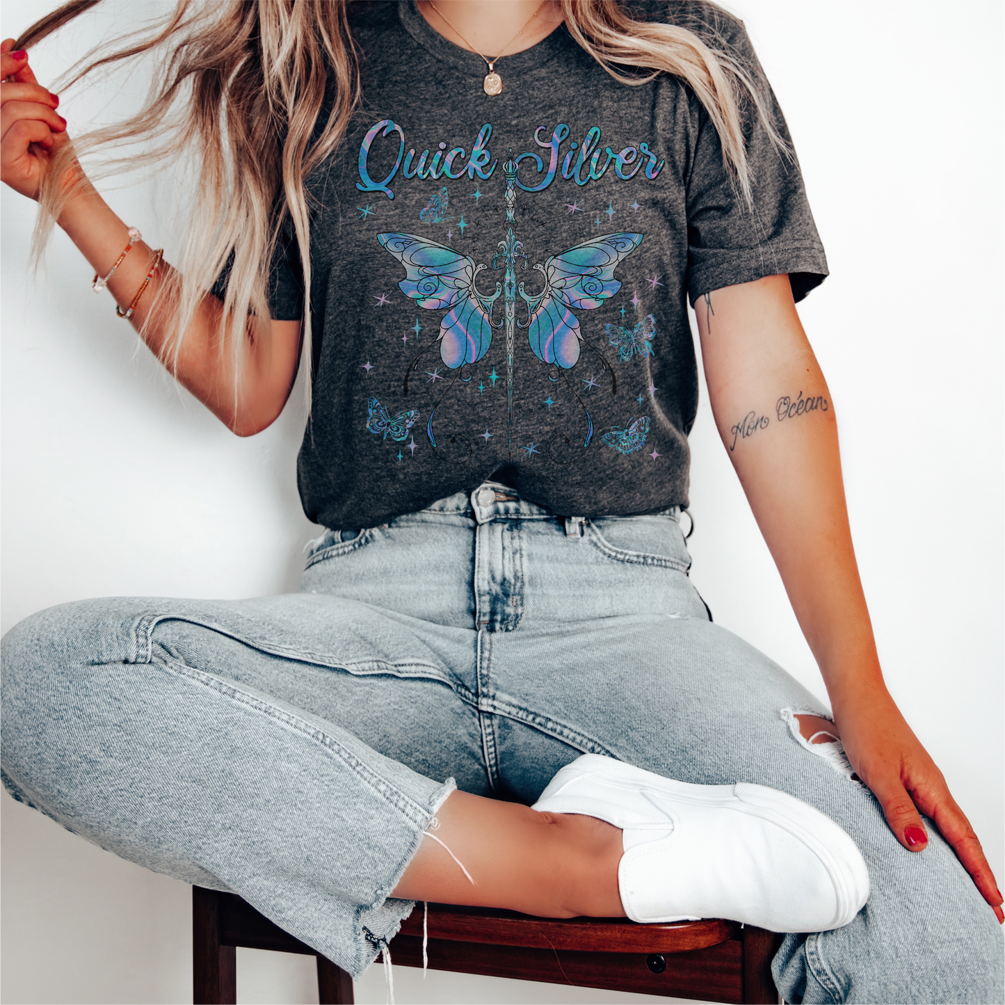 Quicksilver Butterfly Magic Tee