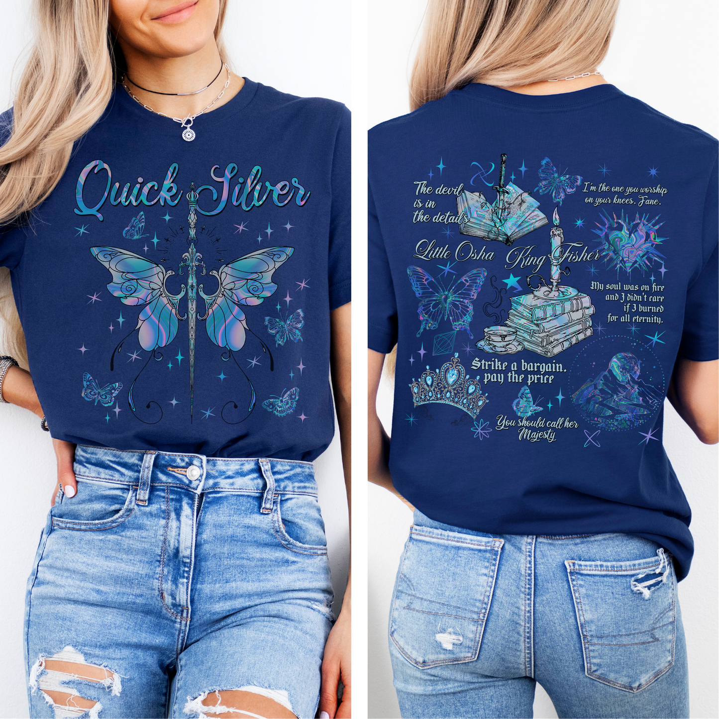 Quicksilver Butterfly Magic Tee