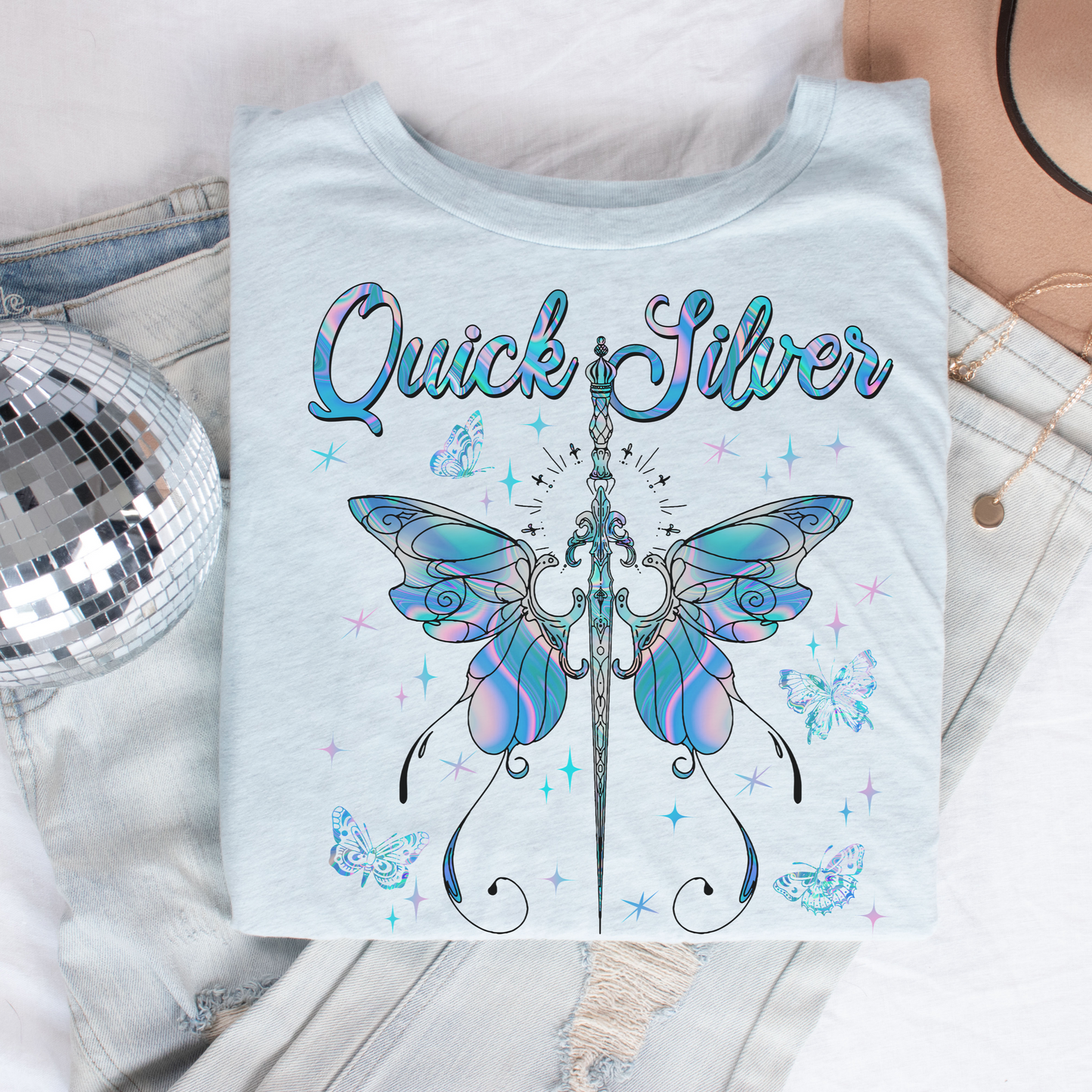 Quicksilver Butterfly Magic Tee