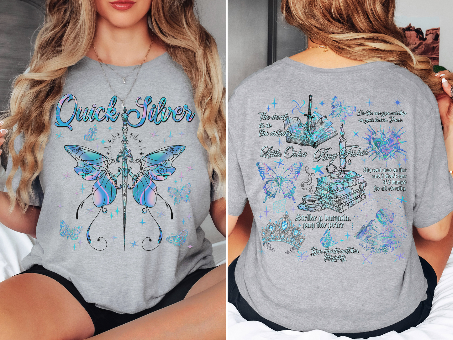 Quicksilver Butterfly Magic Tee