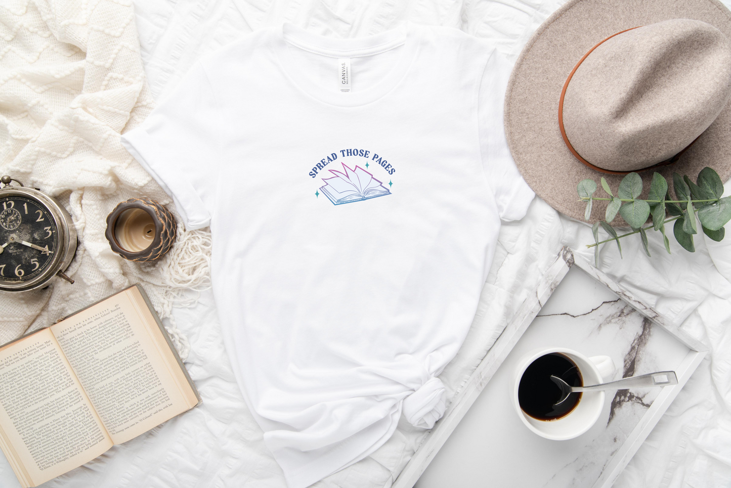 Spread Those Pages Tee
