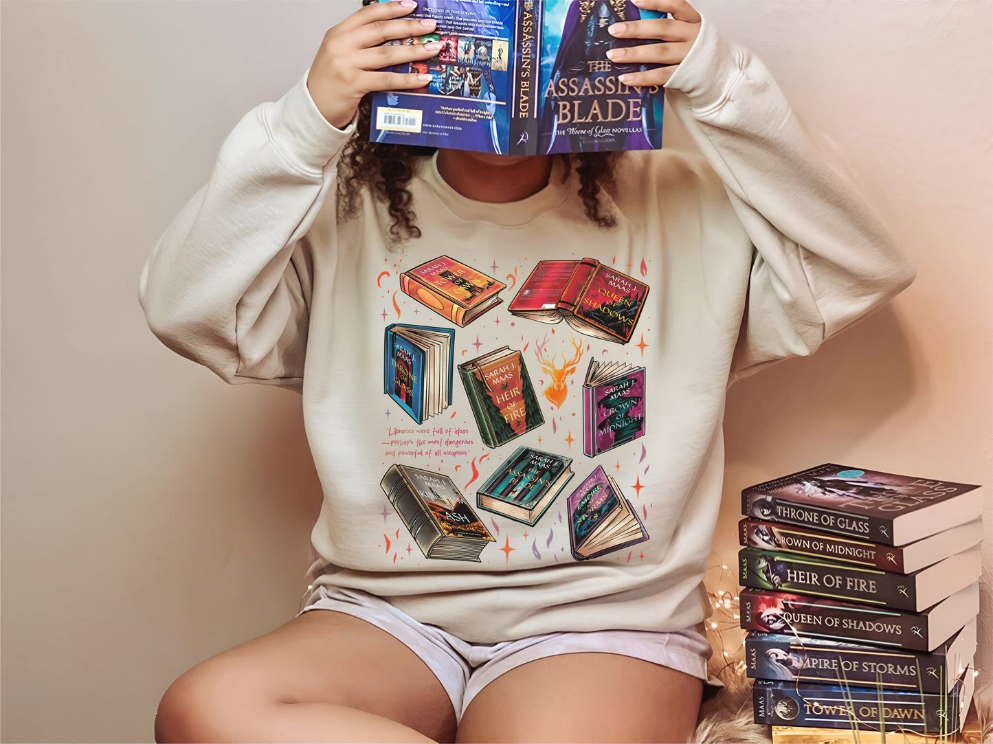 Sarah J. Maas Book Series Sweatshirt