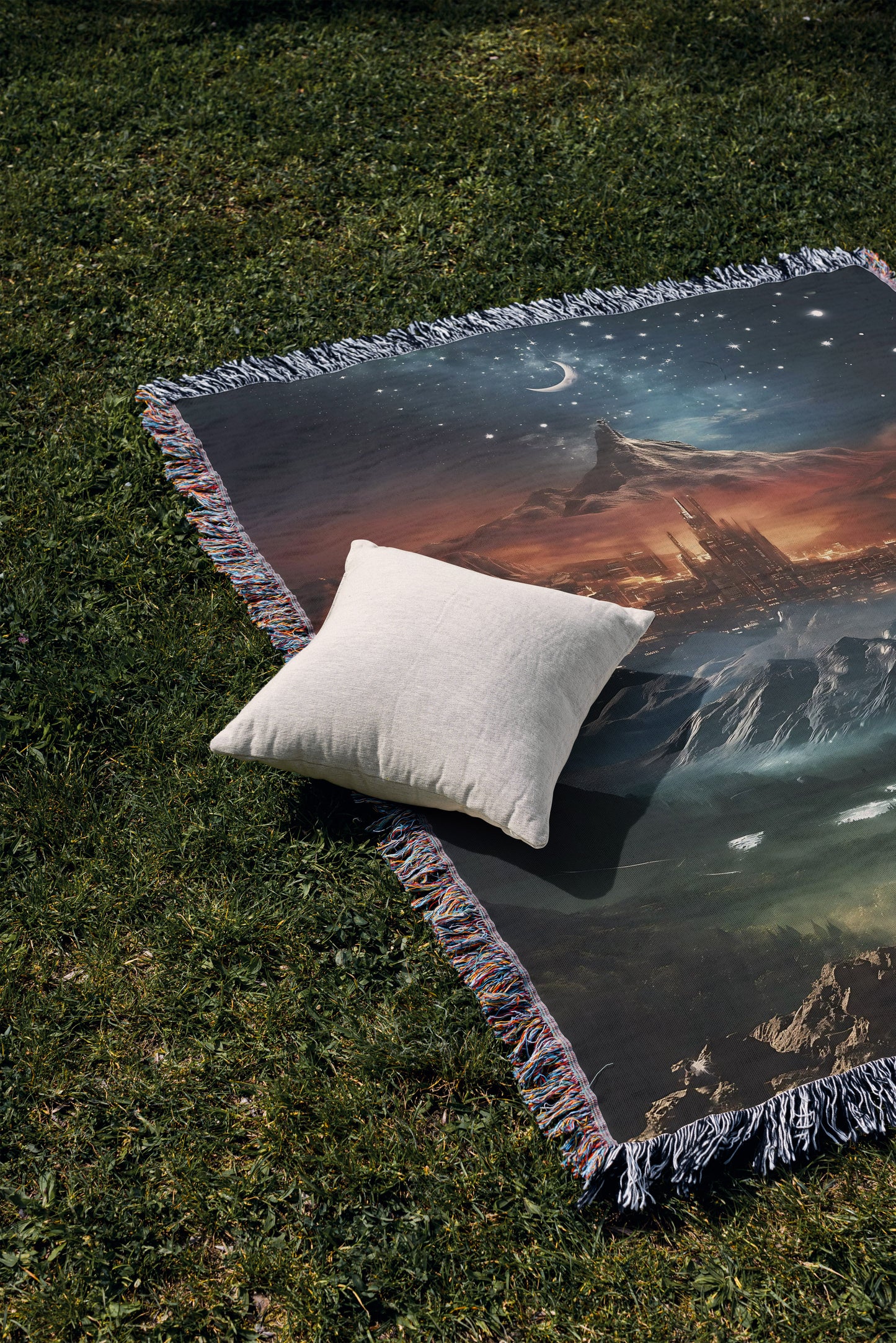 Sarah J. Maas Realms Woven Throw Blanket