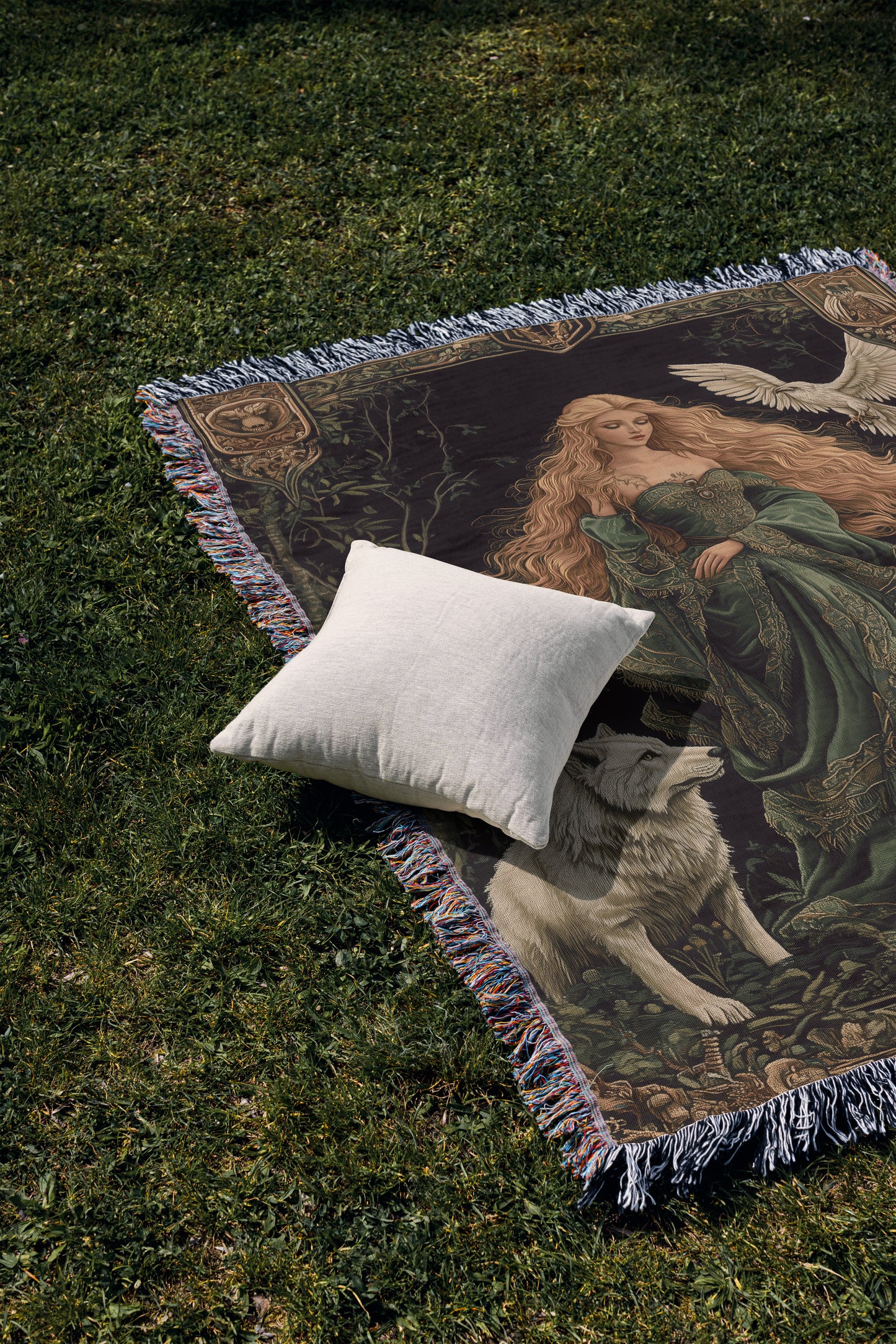 TOG Tapestry Woven Throw Blanket - MagicMerchEmporium